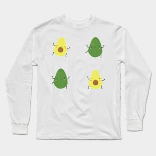 Cute Avocados Long Sleeve T-Shirt